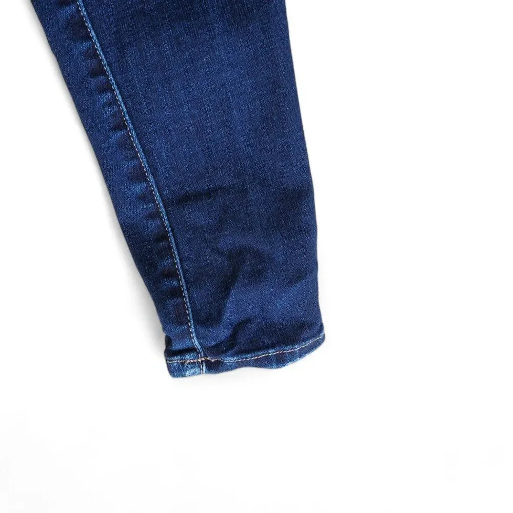 American Eagle Super Stretch Distressed Medium‎ Wash Jegging Jeans Juniors 00